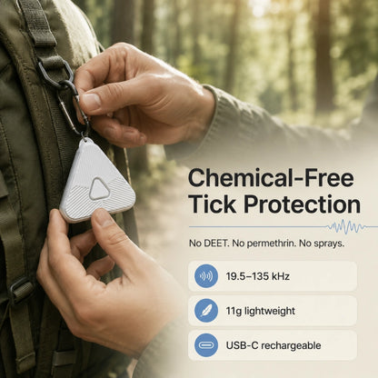 Repelfix™ Pulse Ultrasonic Tick Repelling Device